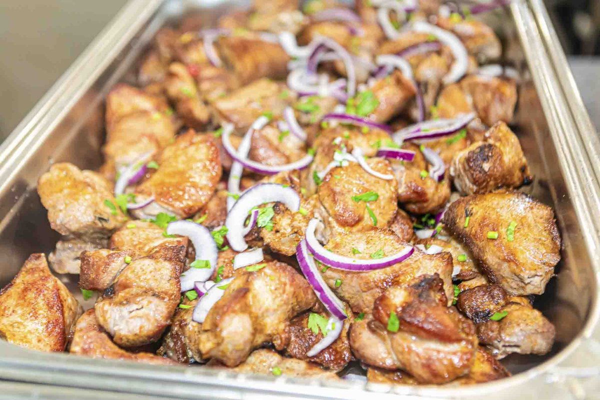 Armenische Speise vom Grill
